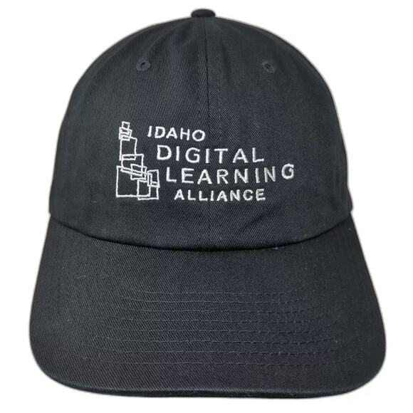 Richardson Other - Richardson Baseball Cap Black White OS Idaho Digital Learning Alliance Hat Logo